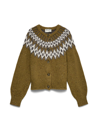 Dove O-Neck Knit Cardigan