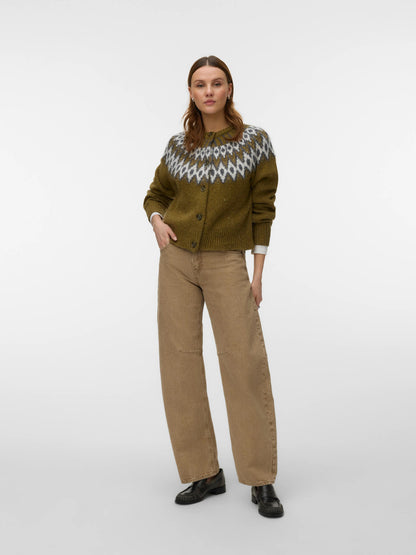 Dove O-Neck Knit Cardigan