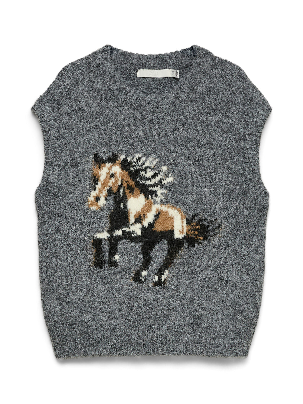 Arianna Sleeveless O-Neck Vest