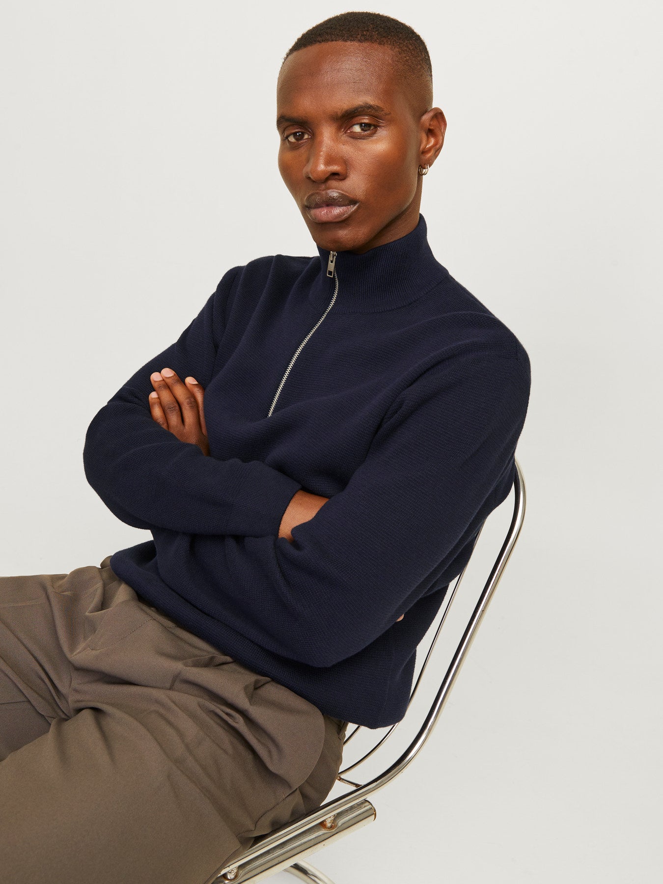 Milano Stitch Knit Half Zip