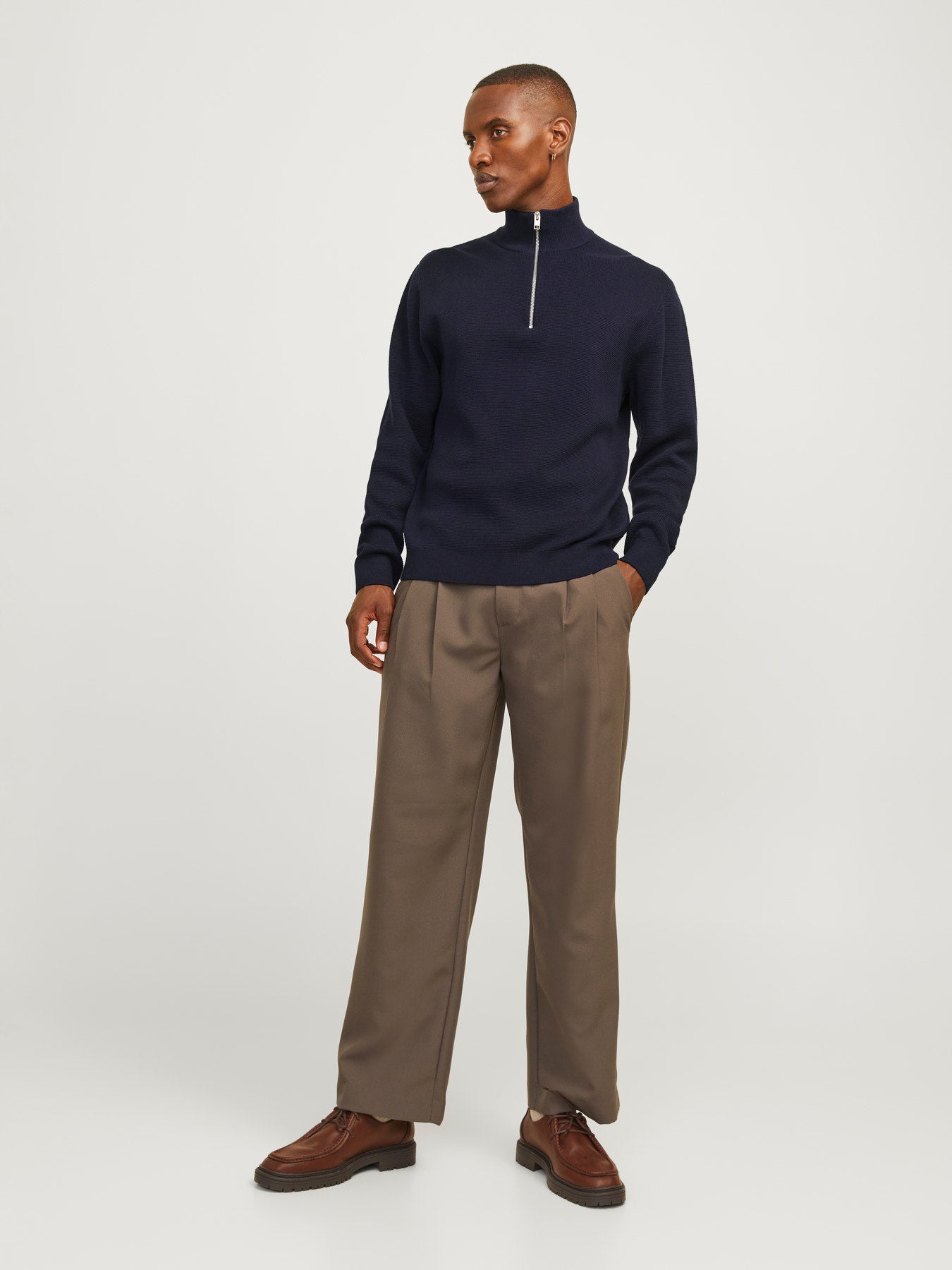 Milano Stitch Knit Half Zip
