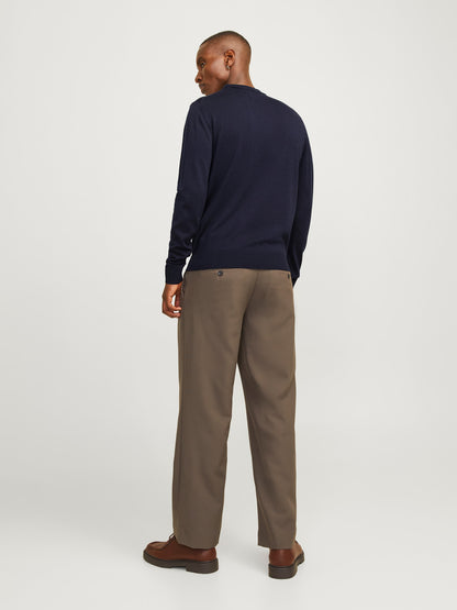 Milano Stitch Knit Crew Neck