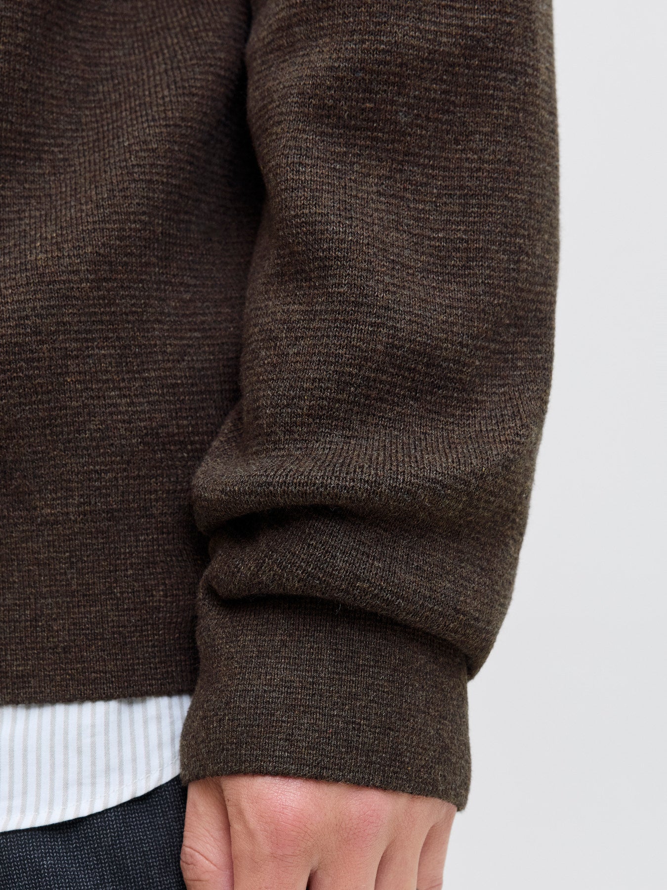 Milano Stitch Knit Crew Neck