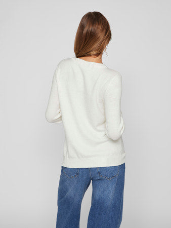 VIRIL ROUND NECK KNITTED PULLOVER