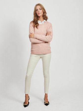 VIRIL ROUND NECK KNITTED PULLOVER