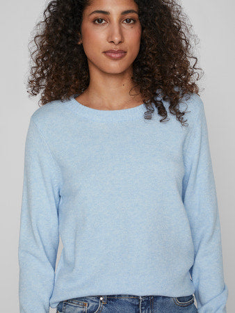 VIRIL ROUND NECK KNITTED PULLOVER