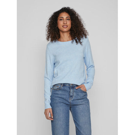 VIRIL ROUND NECK KNITTED PULLOVER