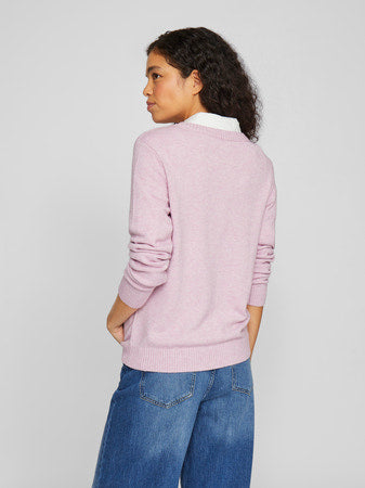 VIRIL ROUND NECK KNITTED PULLOVER