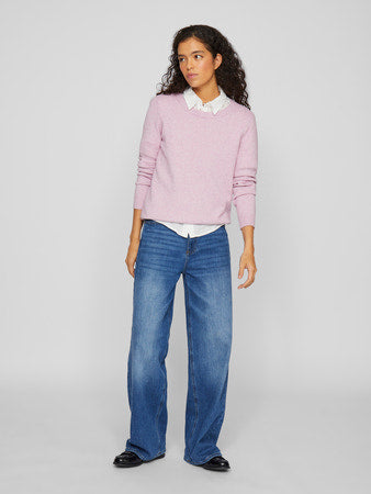 VIRIL ROUND NECK KNITTED PULLOVER