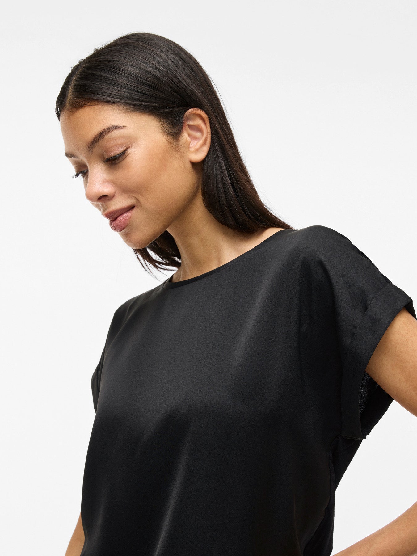 VIELLETTE SHORT SLEEVED TOP