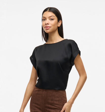VIELLETTE SHORT SLEEVED TOP