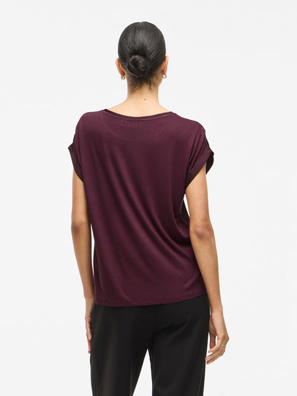 VIELLETTE SHORT SLEEVED TOP