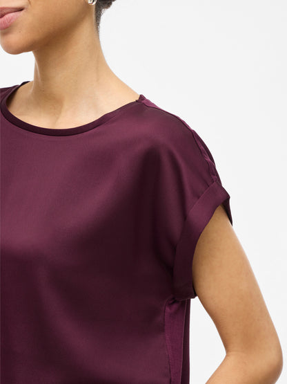 VIELLETTE SHORT SLEEVED TOP
