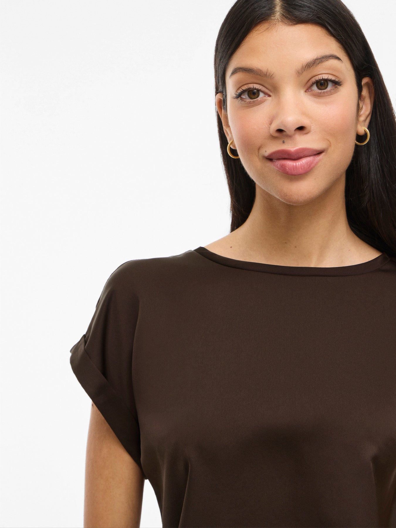 VIELLETTE SHORT SLEEVED TOP