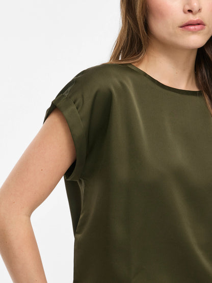 VIELLETTE SHORT SLEEVED TOP