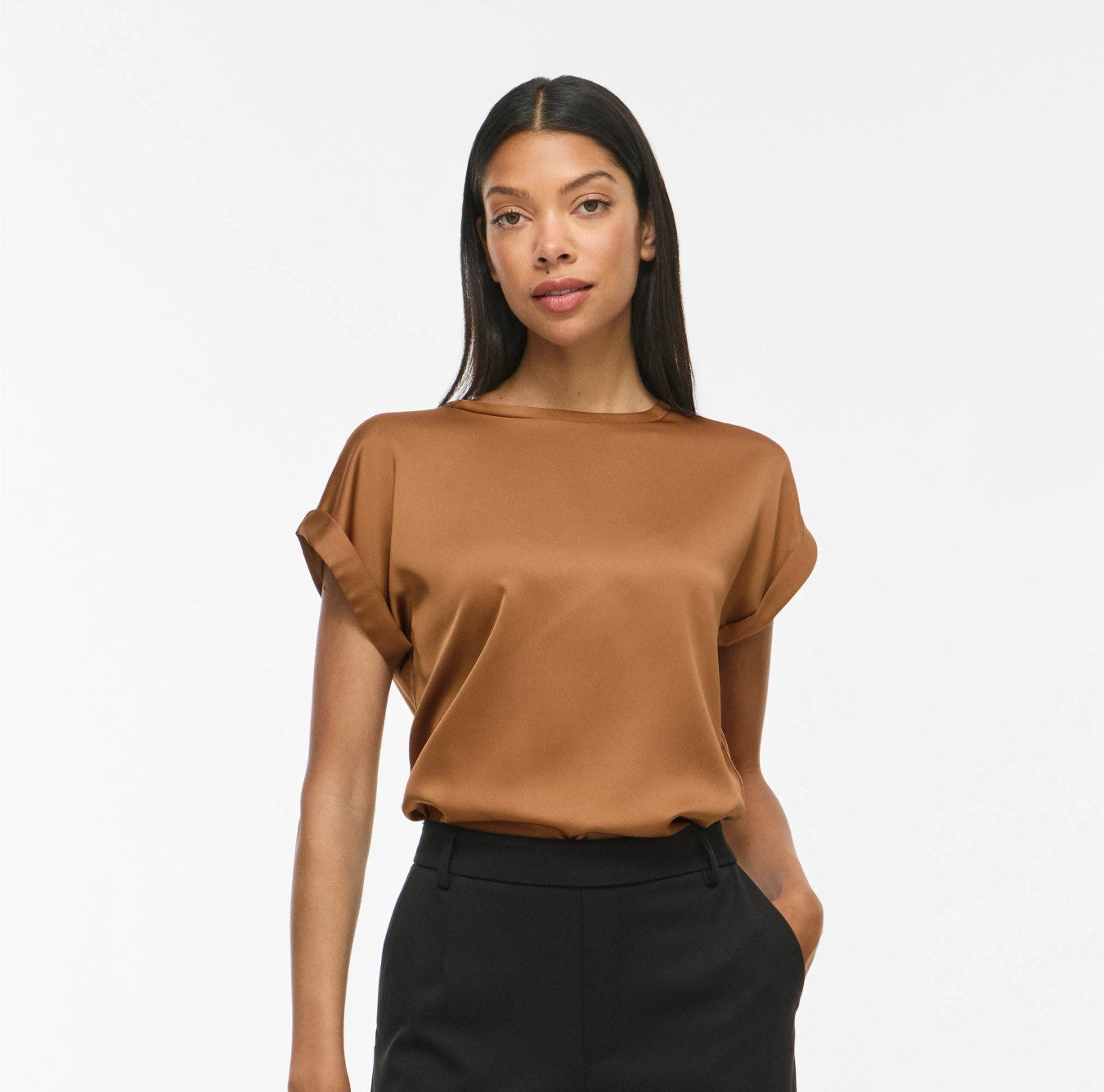 VIELLETTE SHORT SLEEVED TOP