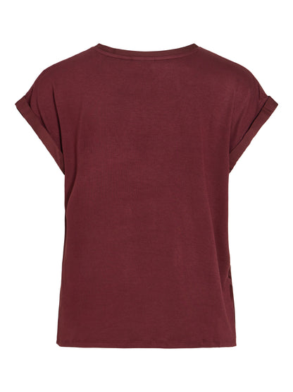VIELLETTE SHORT SLEEVED TOP