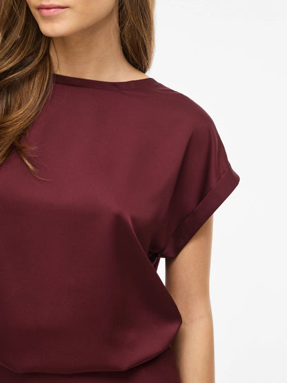 VIELLETTE SHORT SLEEVED TOP
