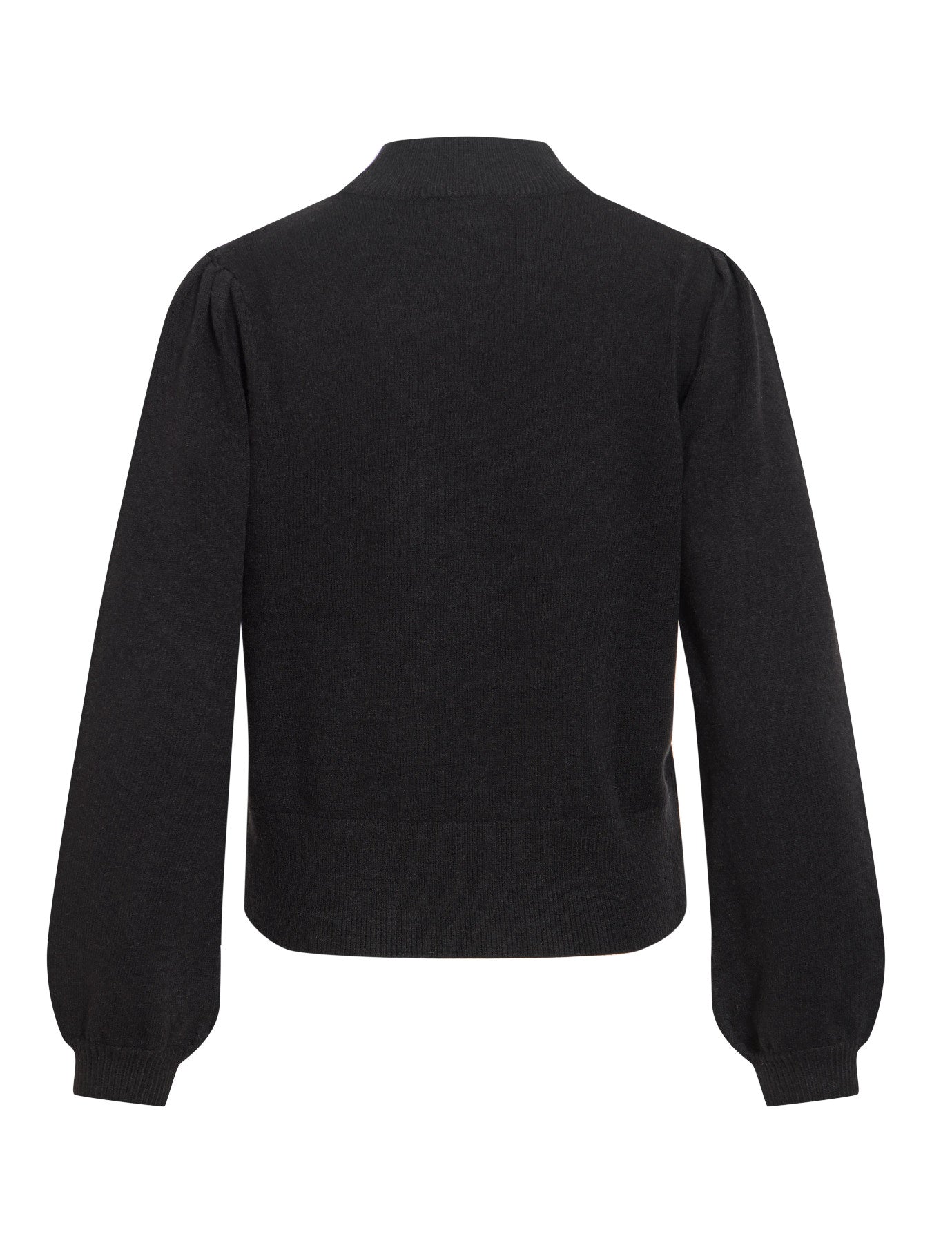 Turtle Neck Balloon Long Sleeve Top