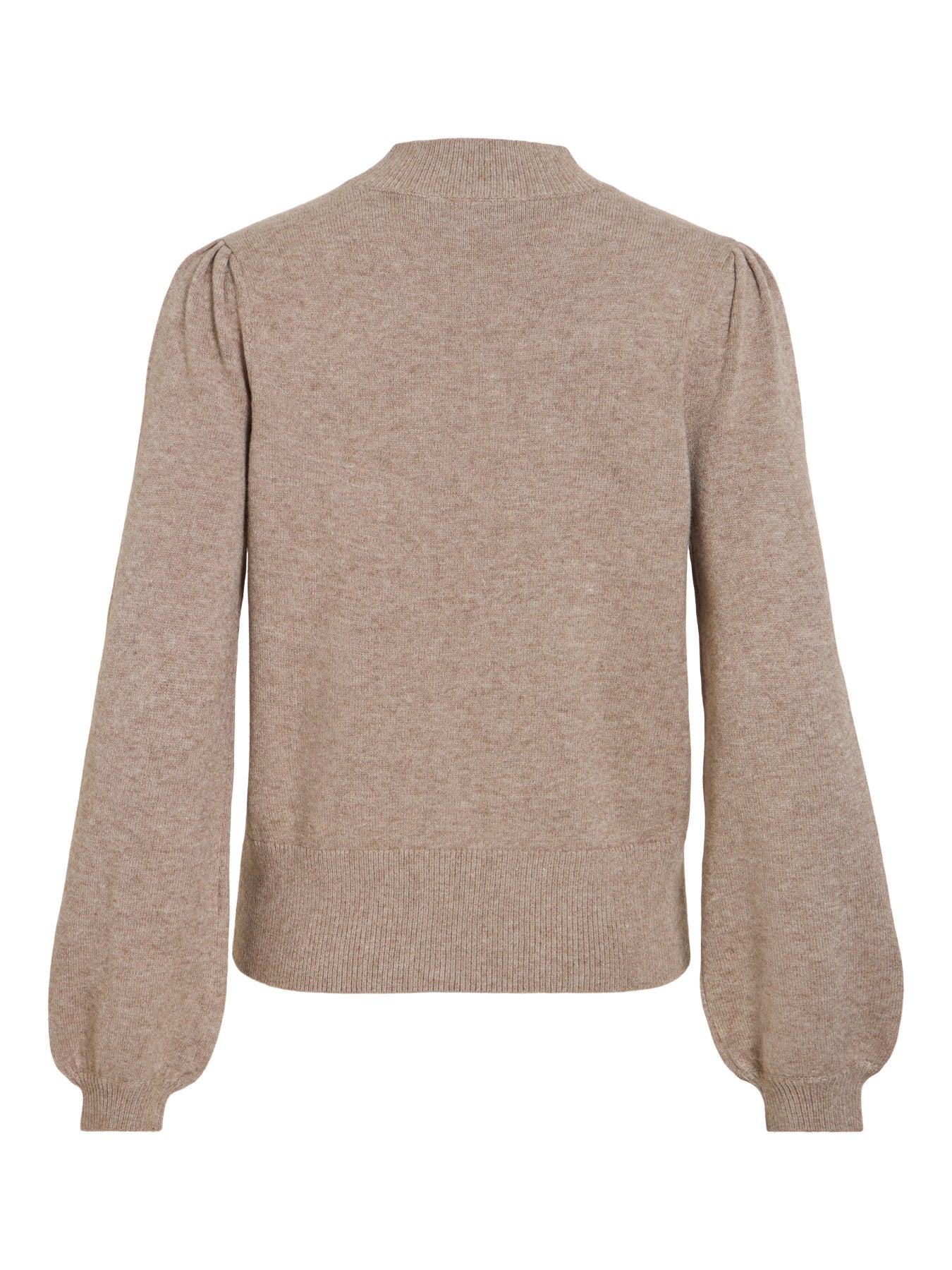 Turtle Neck Balloon Long Sleeve Top