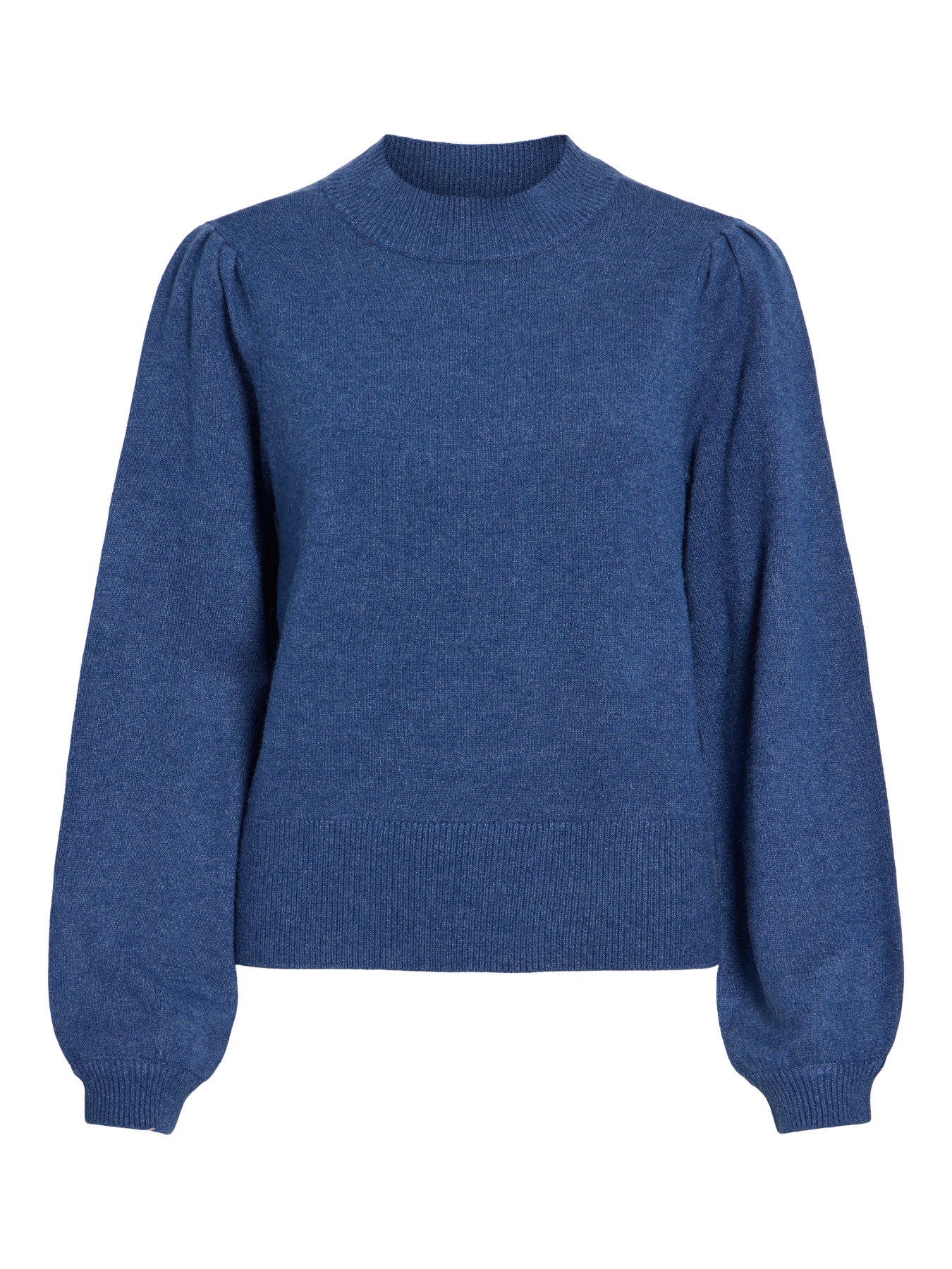 Turtle Neck Balloon Long Sleeve Top