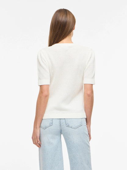 Dalo Short Sleeve Knit Top