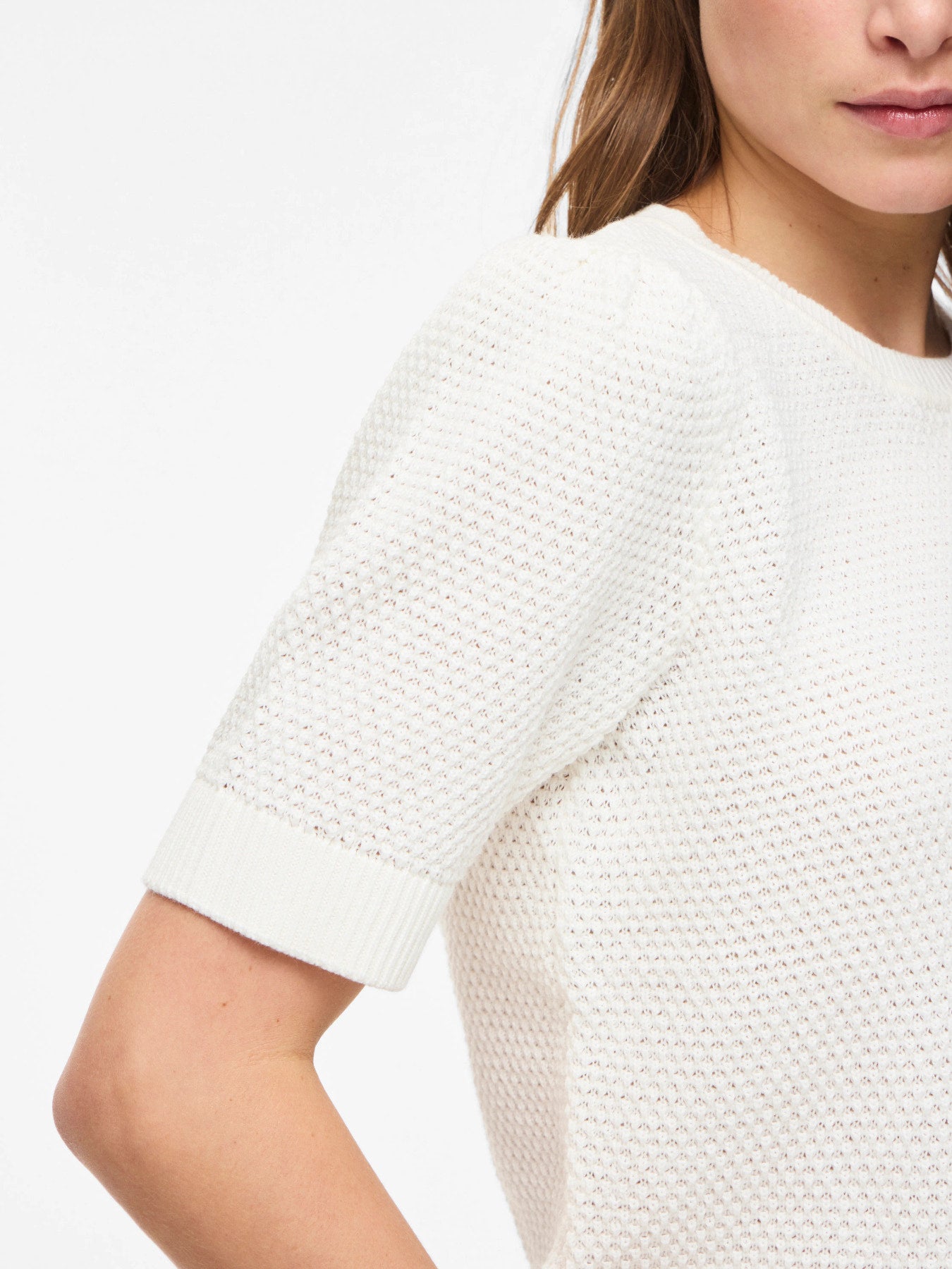 Dalo Short Sleeve Knit Top