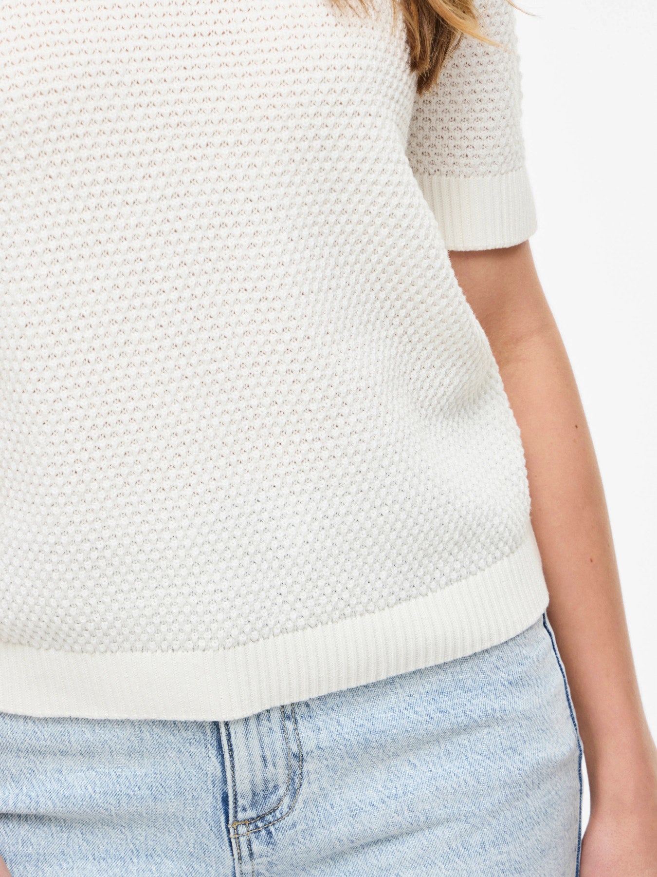 Dalo Short Sleeve Knit Top