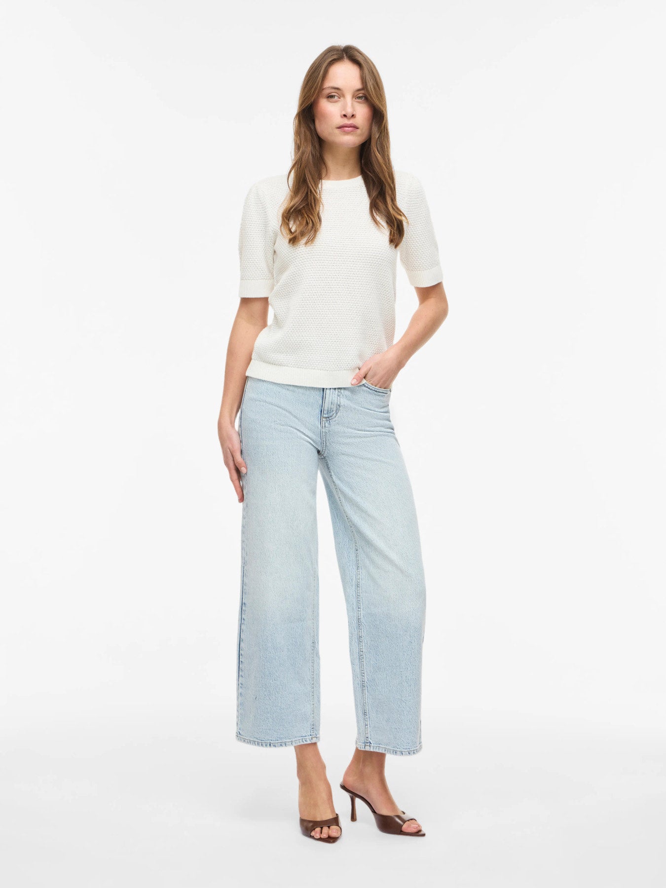 Dalo Short Sleeve Knit Top