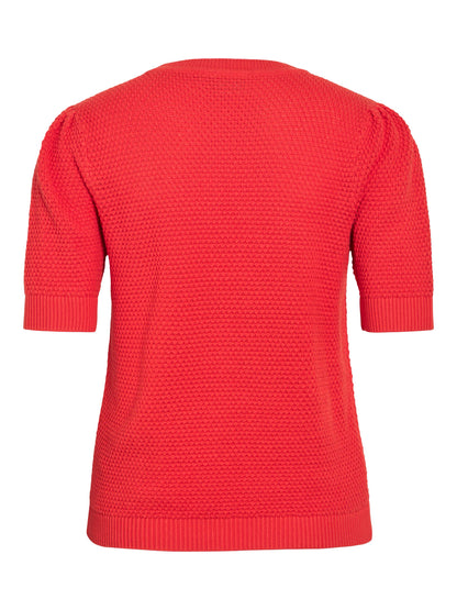 Dalo Short Sleeve Knit Top