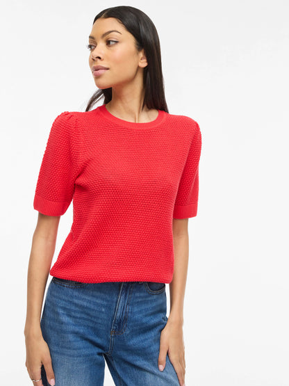 Dalo Short Sleeve Knit Top