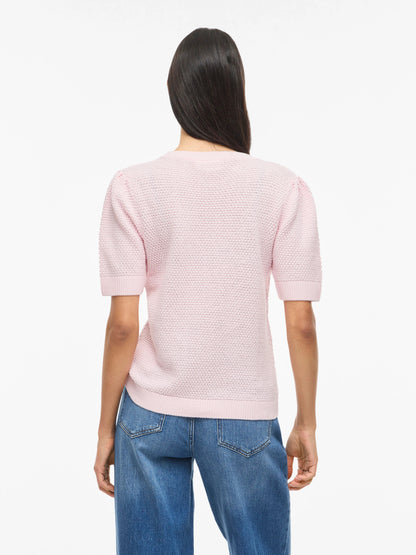Dalo Short Sleeve Knit Top