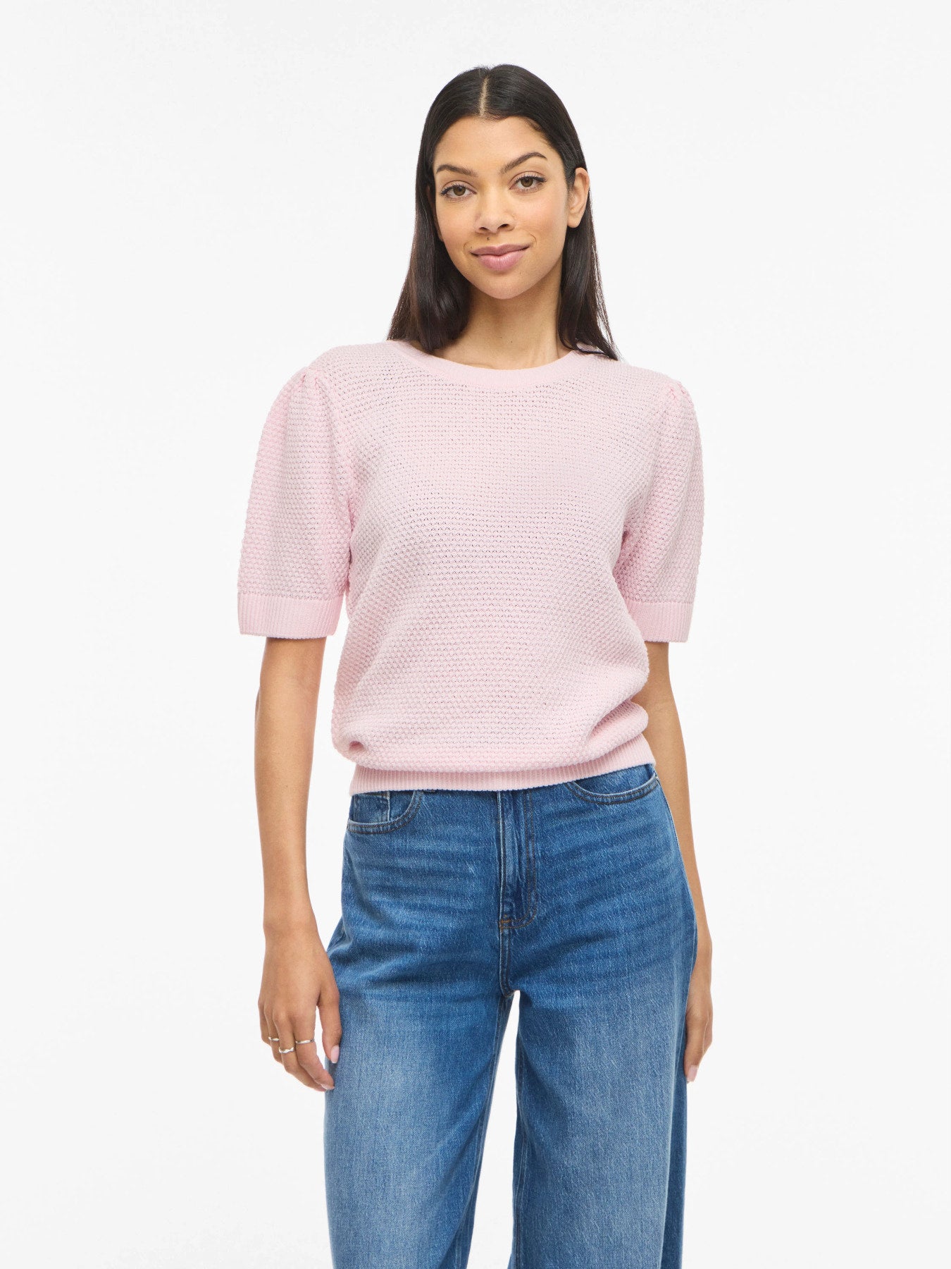 Dalo Short Sleeve Knit Top