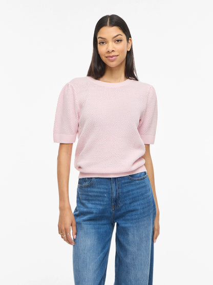 Dalo Short Sleeve Knit Top