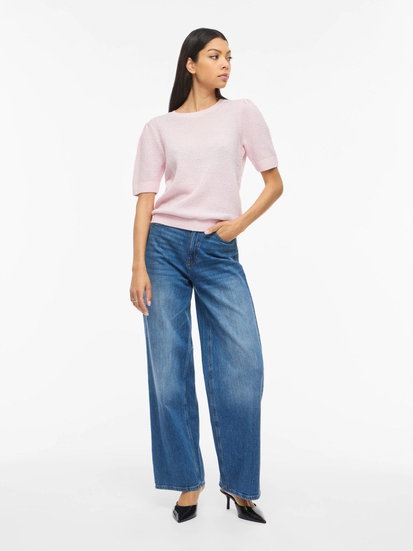 Dalo Short Sleeve Knit Top