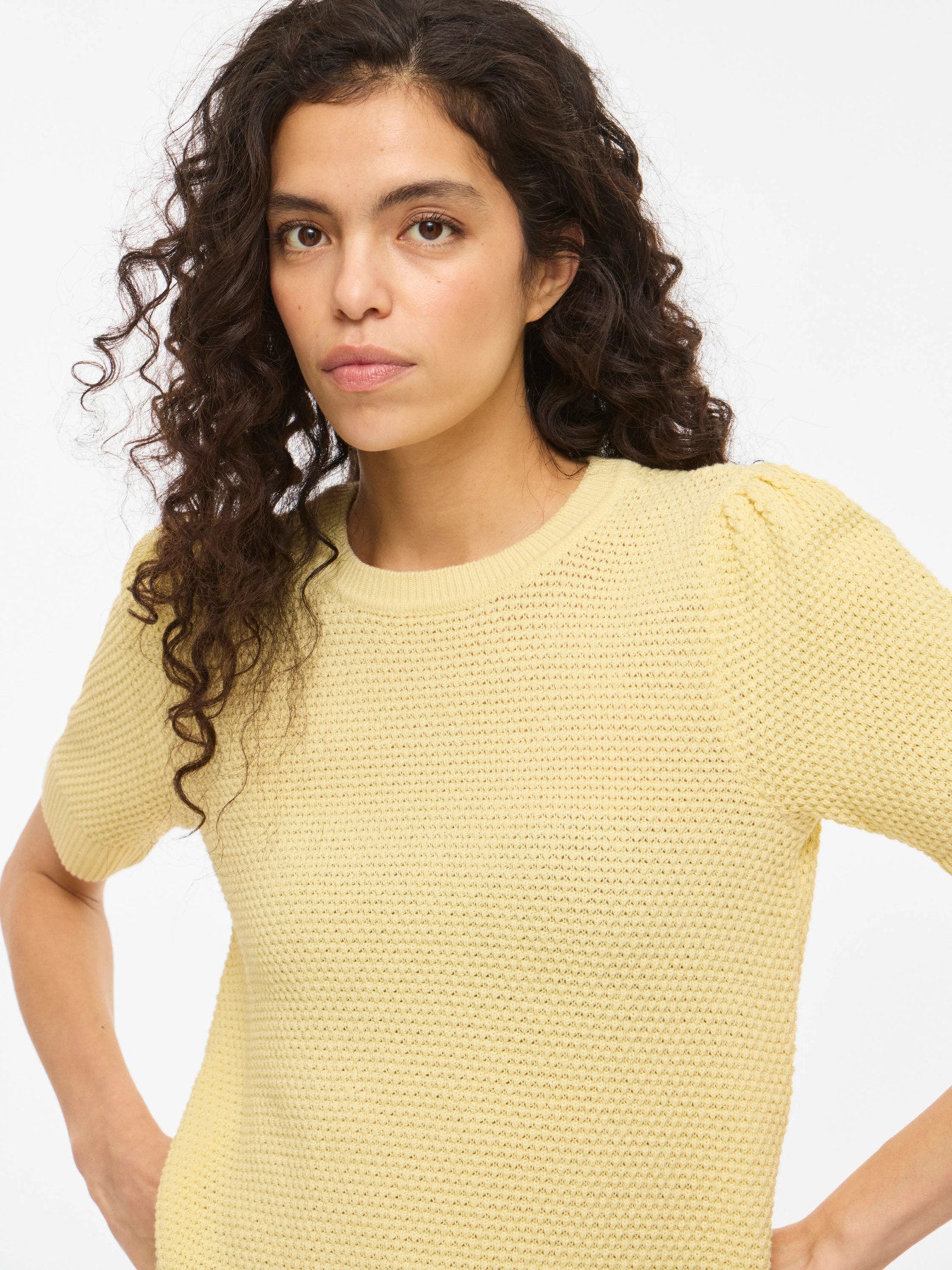 Dalo Short Sleeve Knit Top