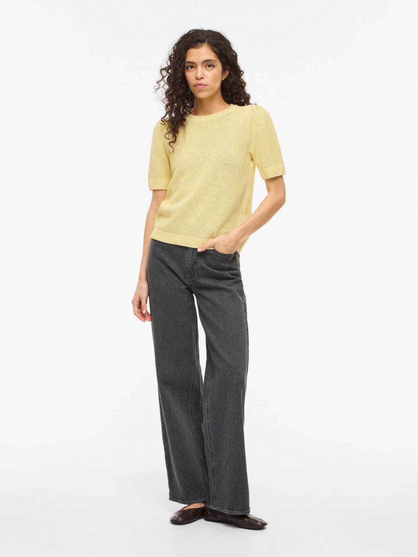 Dalo Short Sleeve Knit Top
