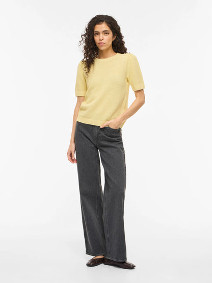 Dalo Short Sleeve Knit Top