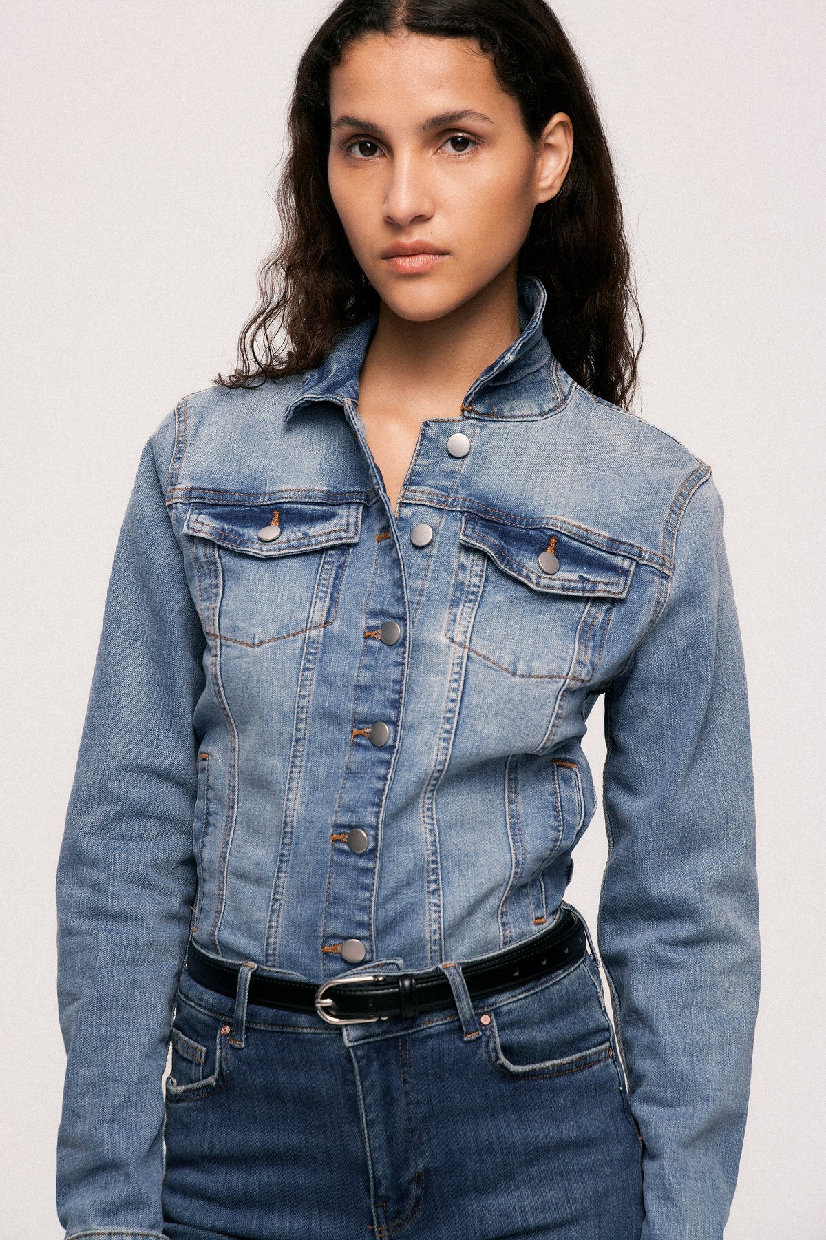 Long Sleeve Denim Jacket