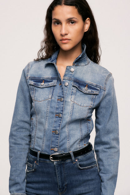 Long Sleeve Denim Jacket