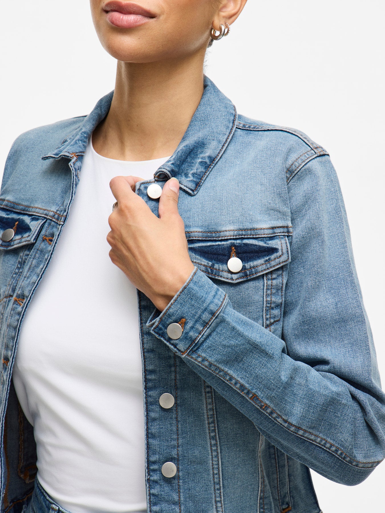 Long Sleeve Denim Jacket