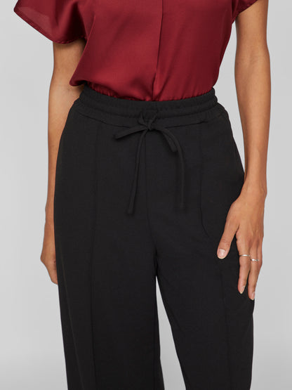 VICLUA HIGH WAISTED WIDE-LEG TROUSERS