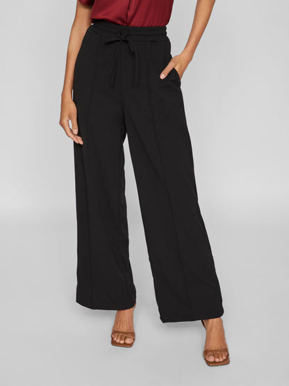 VICLUA HIGH WAISTED WIDE-LEG TROUSERS