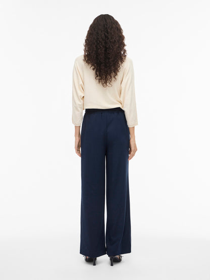 Clua High Waisted Wide Leg Trousers
