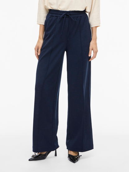 Clua High Waisted Wide Leg Trousers