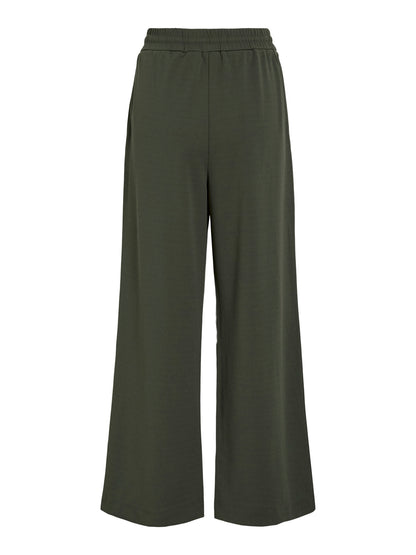 VICLUA HIGH WAISTED WIDE-LEG TROUSERS