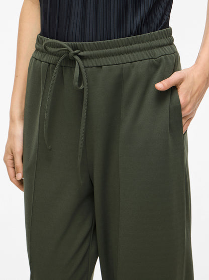 VICLUA HIGH WAISTED WIDE-LEG TROUSERS
