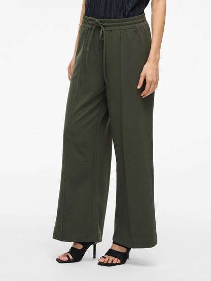 VICLUA HIGH WAISTED WIDE-LEG TROUSERS