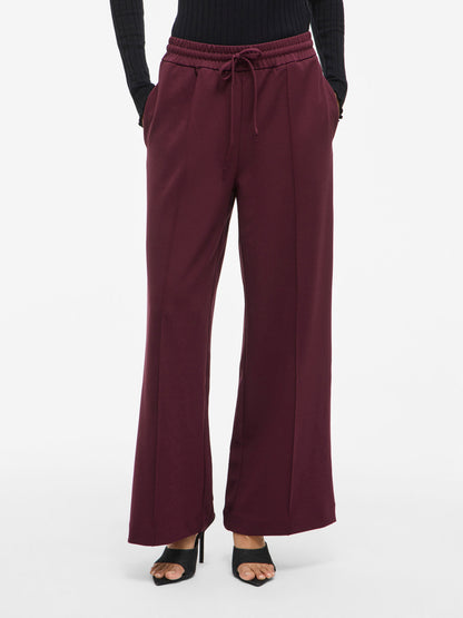 VICLUA HIGH WAISTED WIDE-LEG TROUSERS