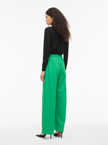 Clua High Waisted Wide Leg Trousers